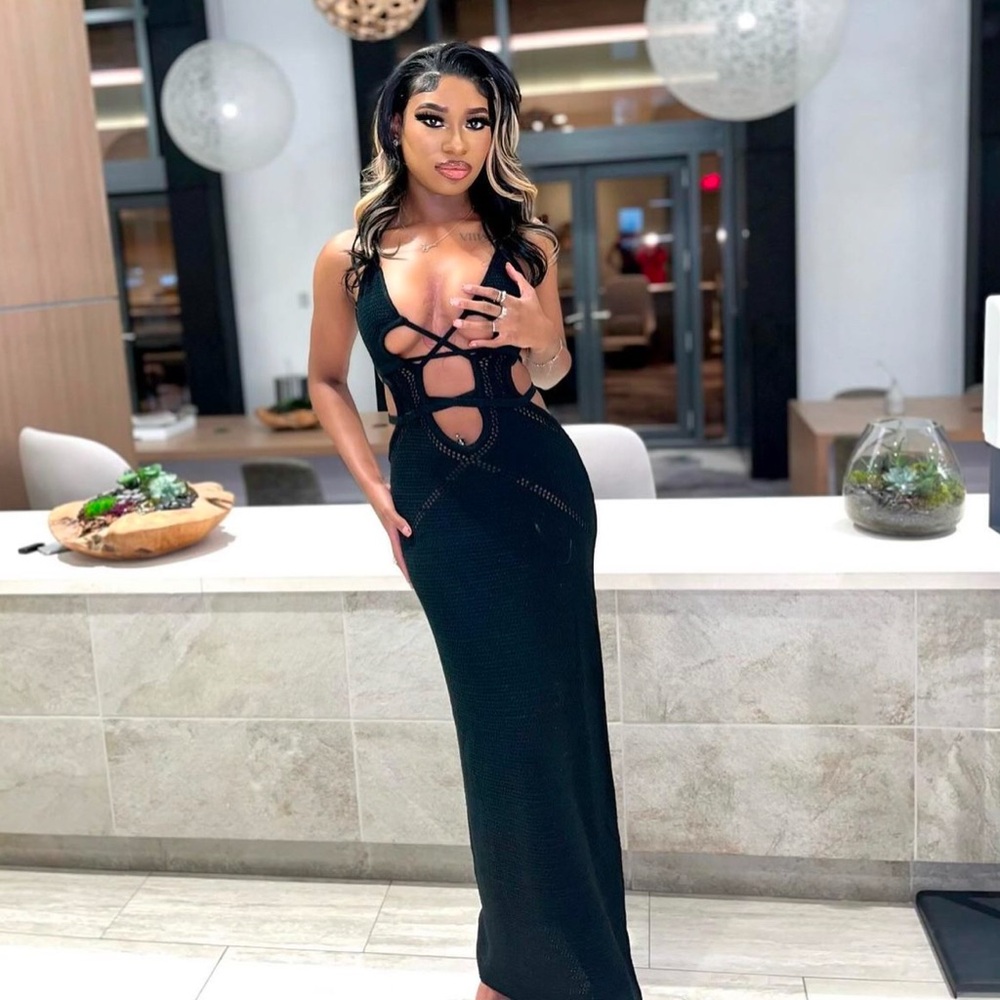 Out cast black dress